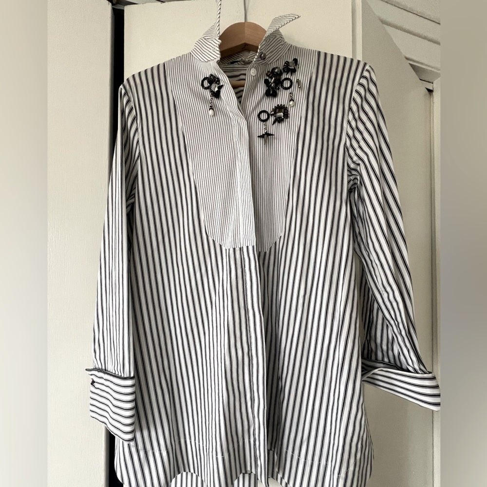 Button down “ of the moment “ shirt German designer